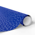 NSFW Snuggle Pups on Blue Wrapping Paper - Holiday Gift Wrapping Paper Roll