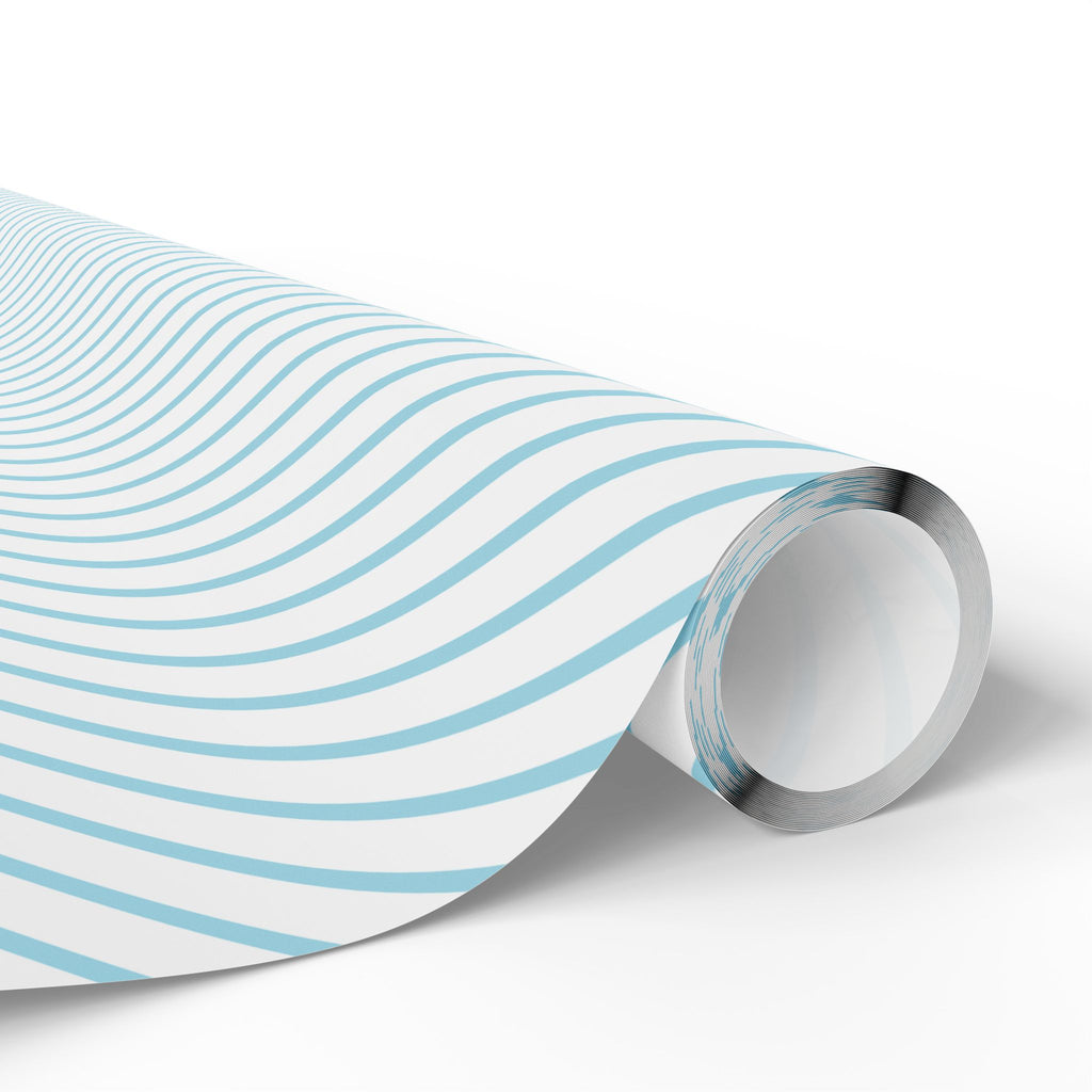 Stripe Design 009 Wrapping Paper - Holiday Gift Wrapping Paper Roll