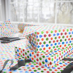 Christmas Tiny Baubles Wrapping Paper | Holiday Gift Wrapping Paper Roll