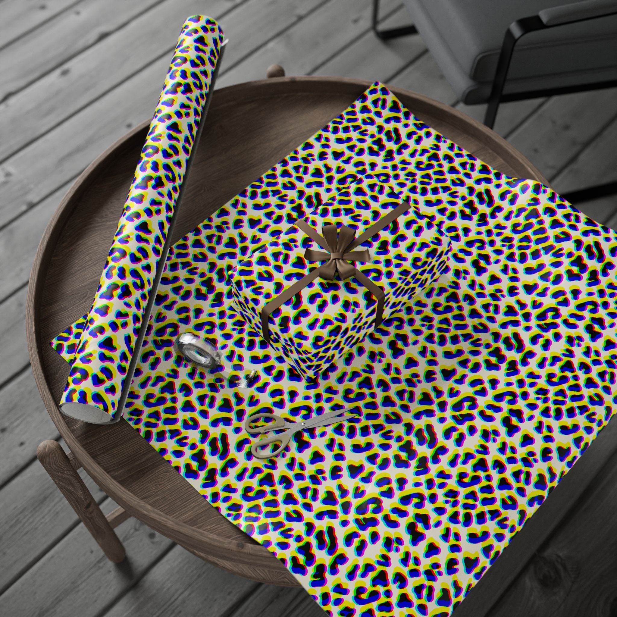 Animal Print Design 033 Dalmation Spots Wrapping Paper - Holiday Gift Wrapping Paper Roll