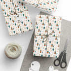 New Year's Traditions Wrapping Paper - Holiday Gift Wrapping Paper Roll