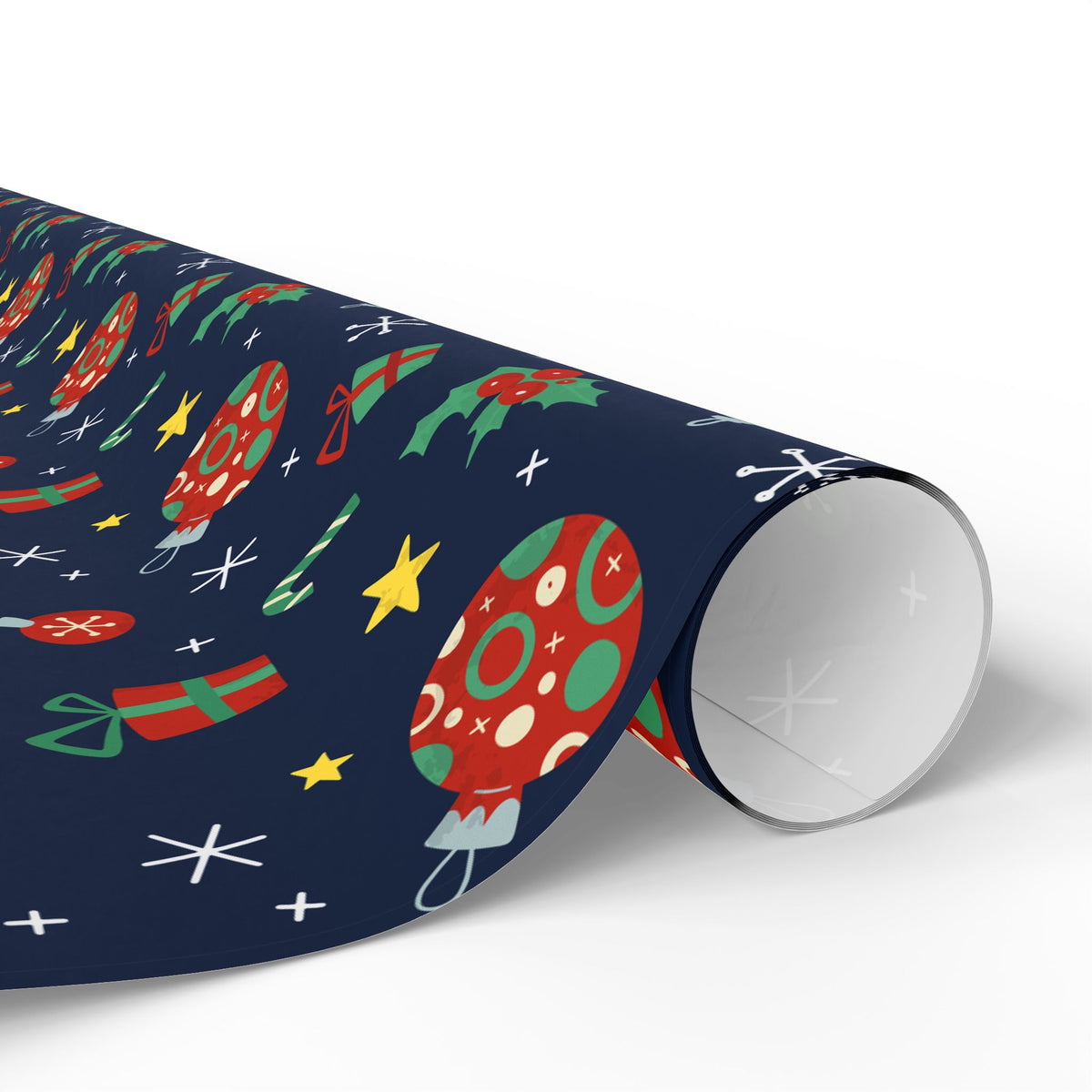 Christmas Artistic Holiday Wrapping Paper | Holiday Gift Wrapping Paper