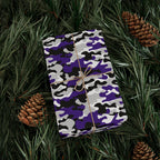Northwestern Wildcats Inspired Camoflauge Wrapping Paper - Holiday Gift Wrapping Paper Roll