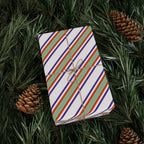 Stripe Design 006 Wrapping Paper - Holiday Gift Wrapping Paper Roll