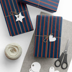 Stripe Design 015 Wrapping Paper - Holiday Gift Wrapping Paper Roll