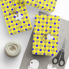 Hanukkah Classic Menorah Wrapping Paper | Holiday Gift Wrapping Paper Roll