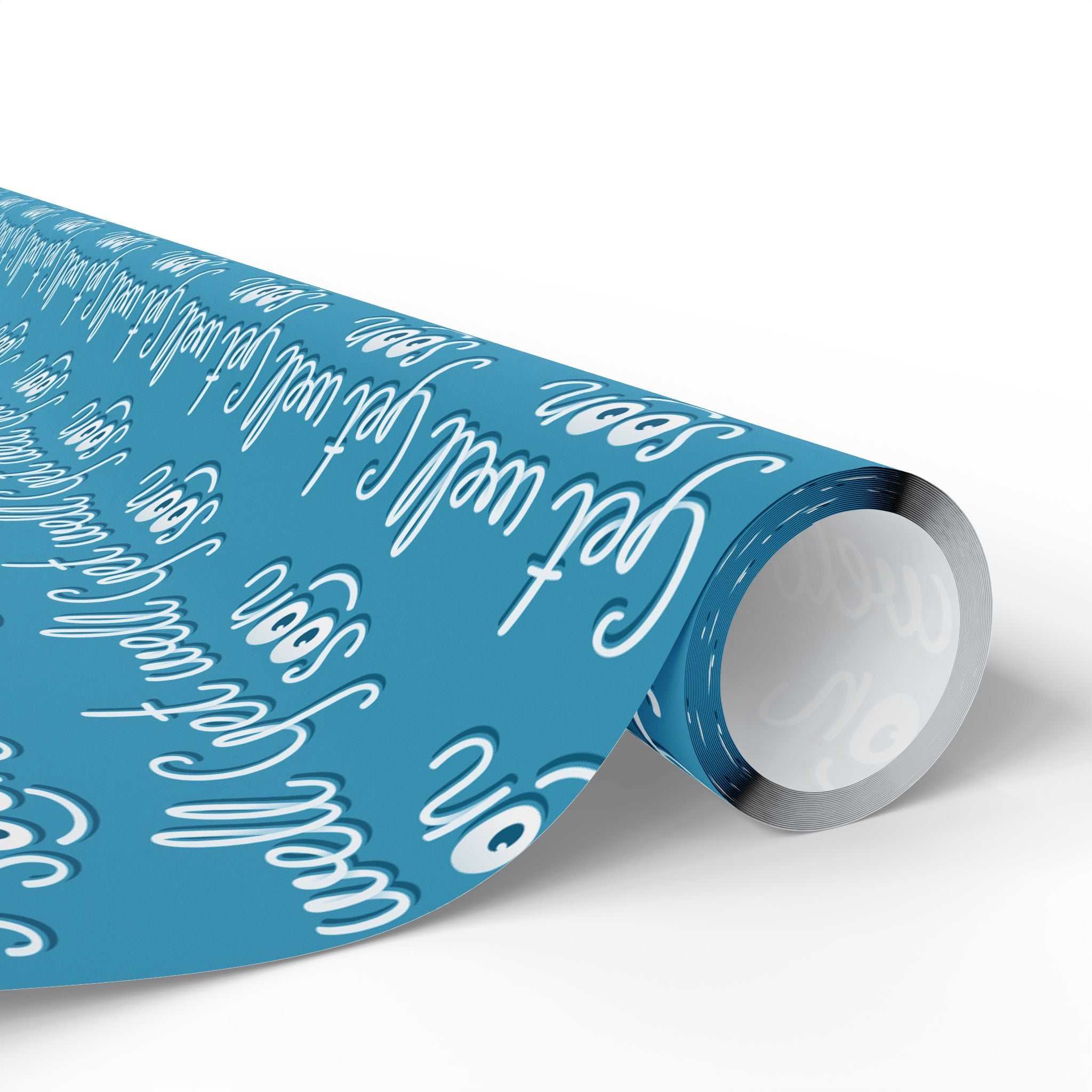 Get Well Soon Wrapping Paper Design 003 | Holiday Gift Wrapping Paper Roll