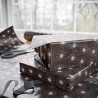 4th of July Flowering Blasts Wrapping Paper | Holiday Gift Wrapping Paper Roll