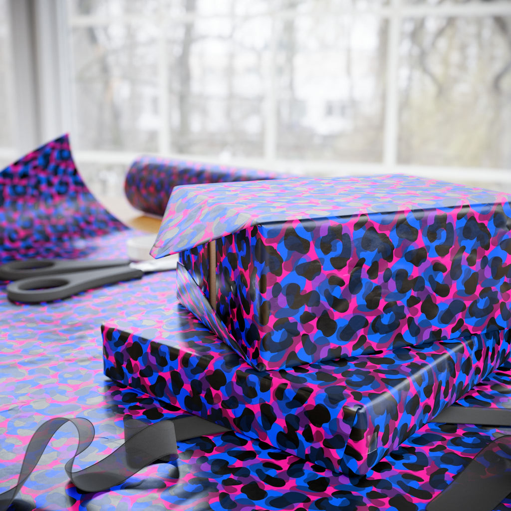 Animal Print Design 019 Leopard Skin Wrapping Paper - Holiday Gift Wrapping Paper Roll