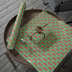 Christmas Holiday Ribbons Wrapping Paper | Holiday Gift Wrapping Paper Roll
