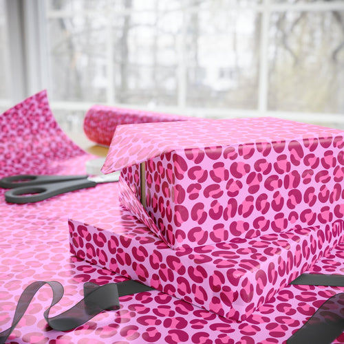 Animal Print Design 008 Leopard Skin Wrapping Paper - Holiday Gift Wrapping Paper Roll