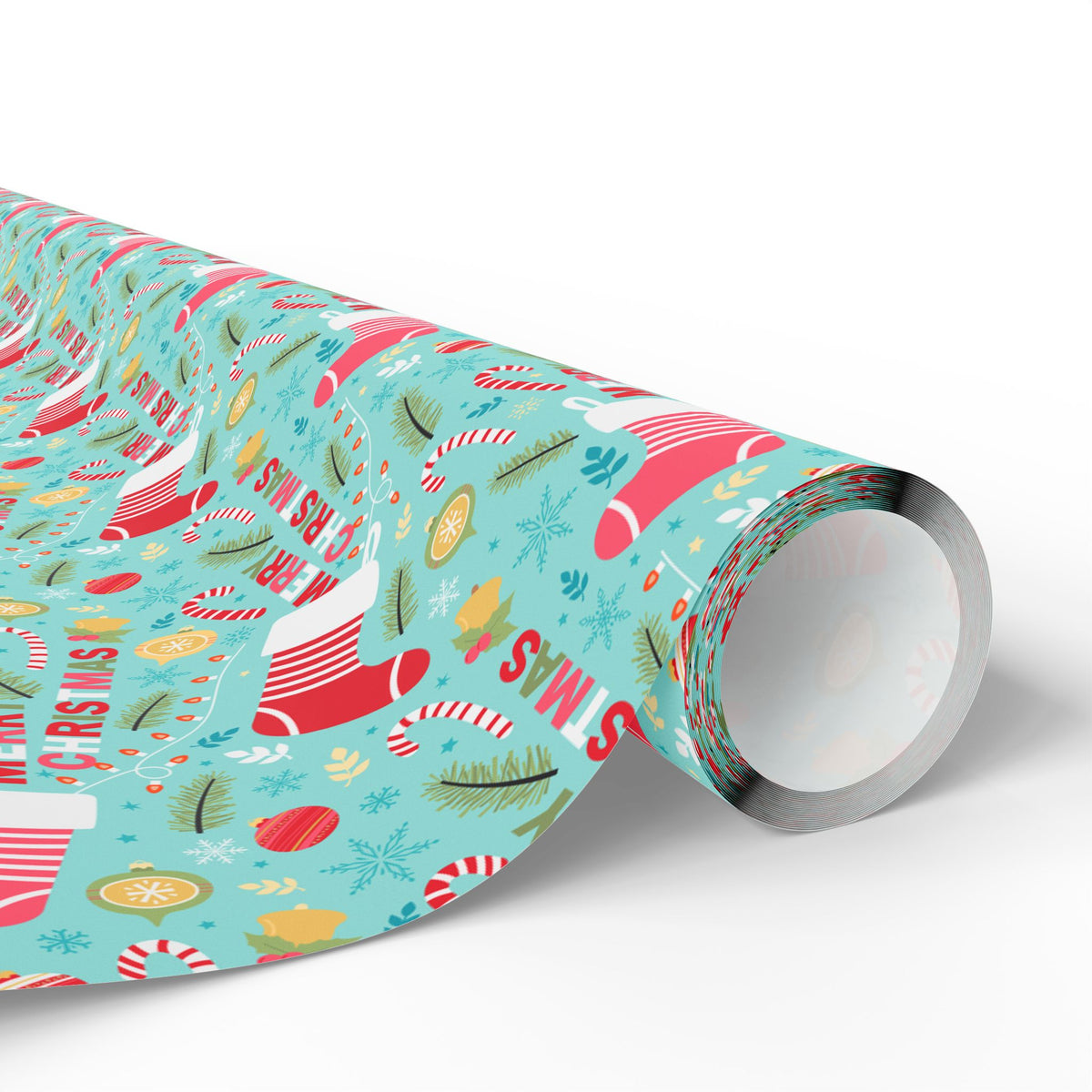 Christmas Stocking Stuffers Wrapping Paper | Holiday Gift Wrapping Paper Roll