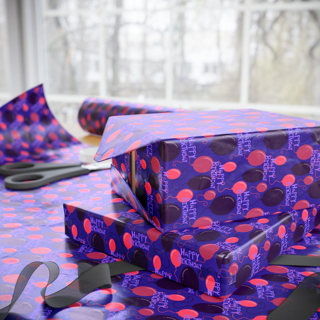 Birthday Wrapping Paper Design 005 - Holiday Gift Wrapping Paper Roll