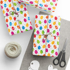 Easter Egg Hunt Wrapping Paper | Holiday Gift Wrapping Paper Roll