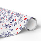 Christmas Bows and Berries Wrapping Paper | Holiday Gift Wrapping Paper