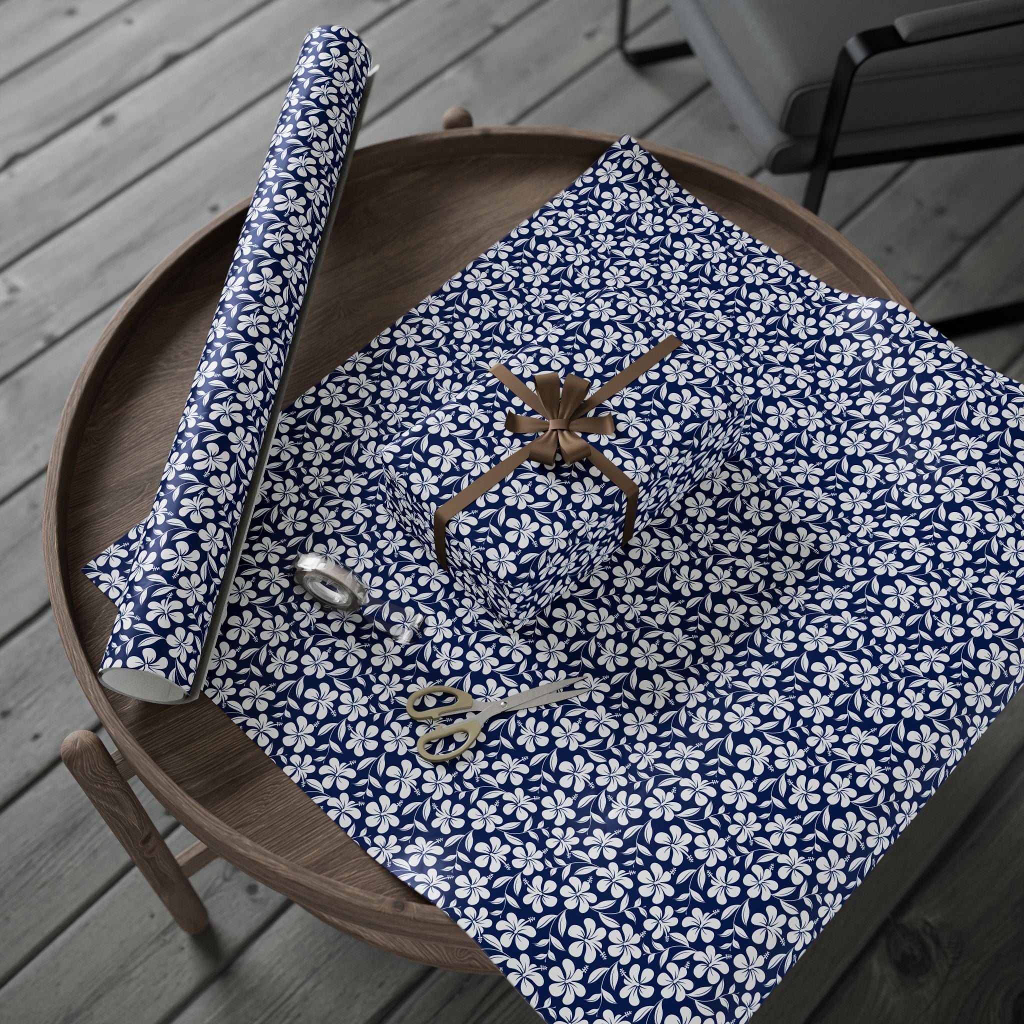 Floral Design 015 Wrapping Paper - Holiday Gift Wrapping Paper Roll