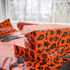Halloween Holy Coffins Wrapping Paper | Holiday Gift Wrapping Paper
