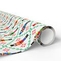 Christmas Nutcracker Parade Wrapping Paper | Holiday Gift Wrapping Paper Roll