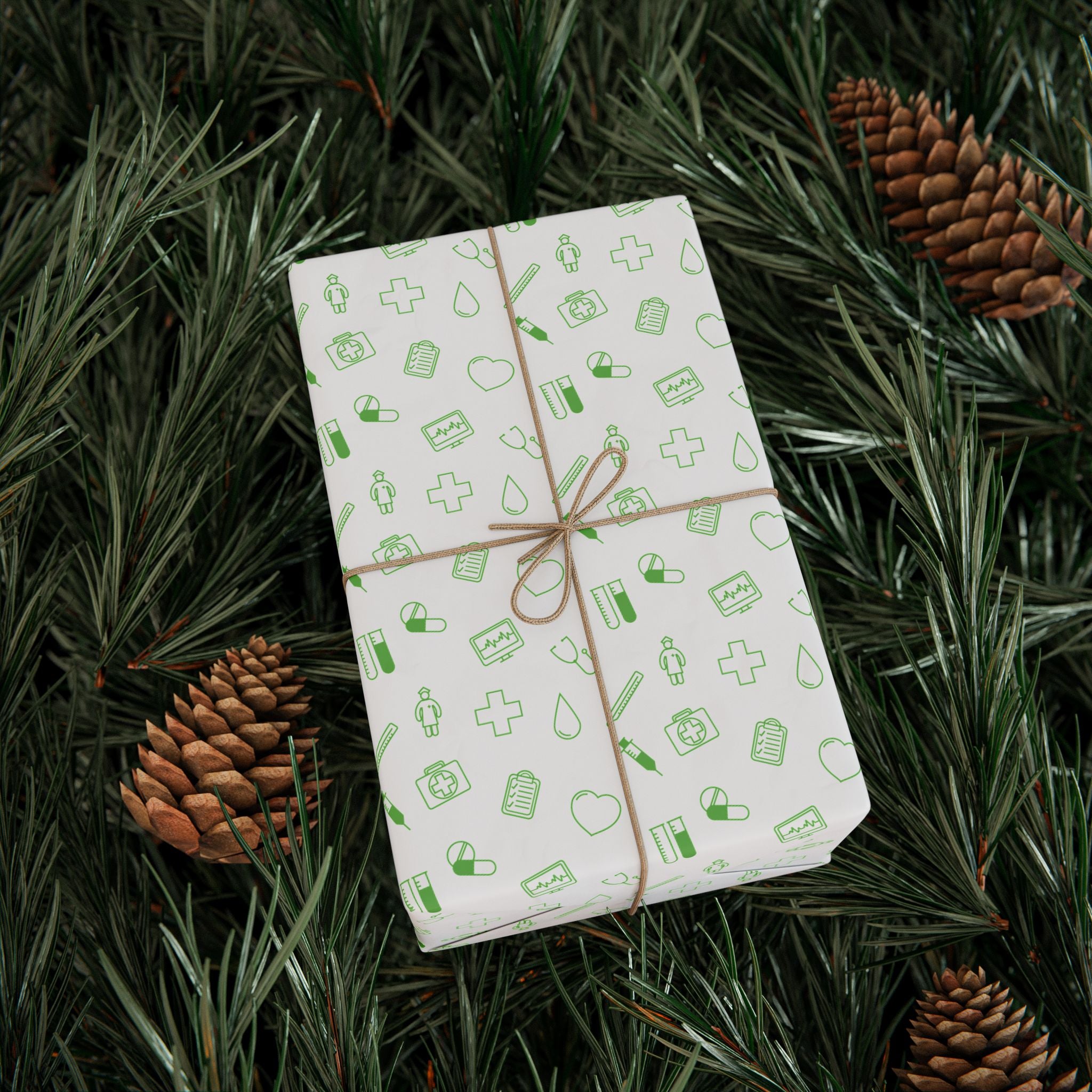 Get Well Soon Wrapping Paper Design 019 | Holiday Gift Wrapping Paper Roll