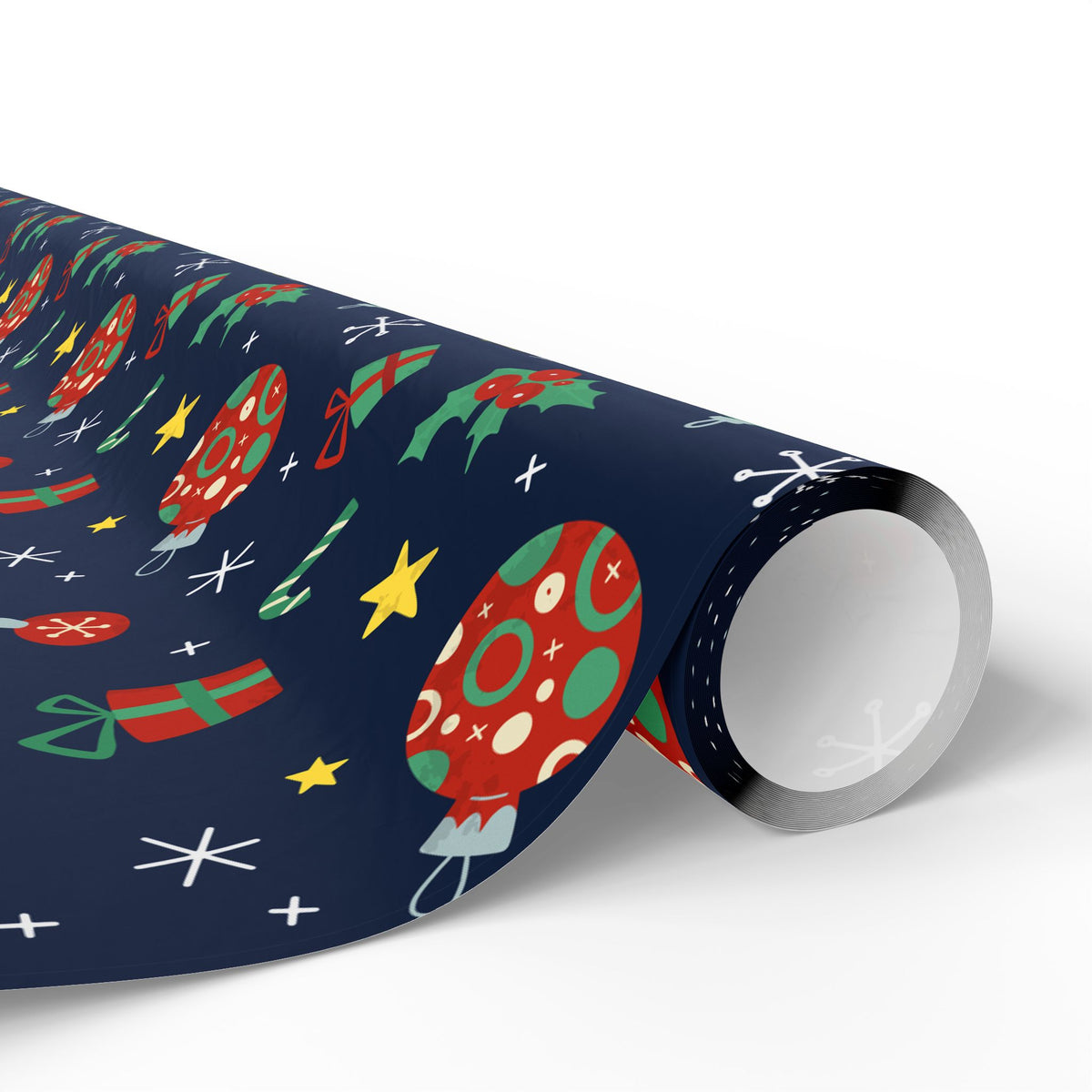 Christmas Artistic Holiday Wrapping Paper | Holiday Gift Wrapping Paper