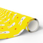 Easter Sunrise Rabbits Wrapping Paper | Holiday Gift Wrapping Paper Roll