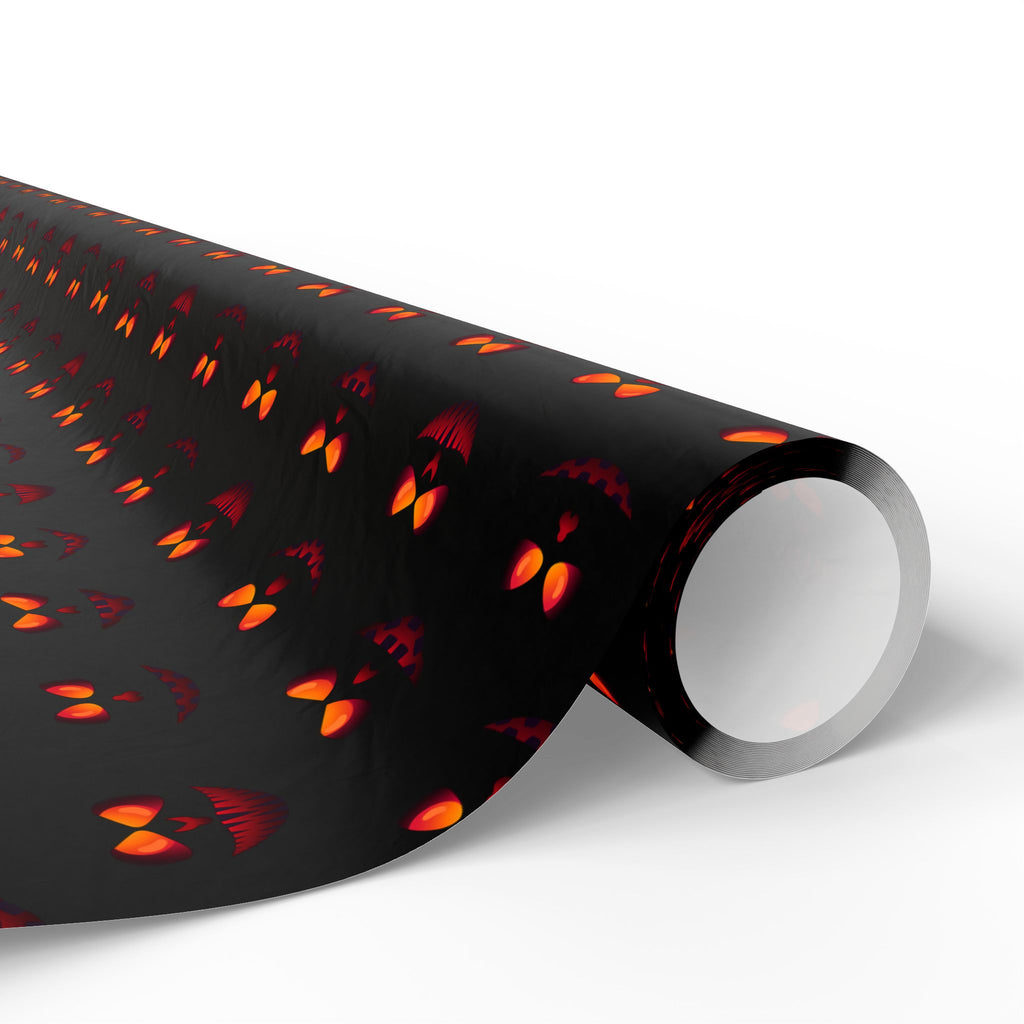 Halloween Evil Jack Wrapping Paper | Holiday Gift Wrapping Paper Roll