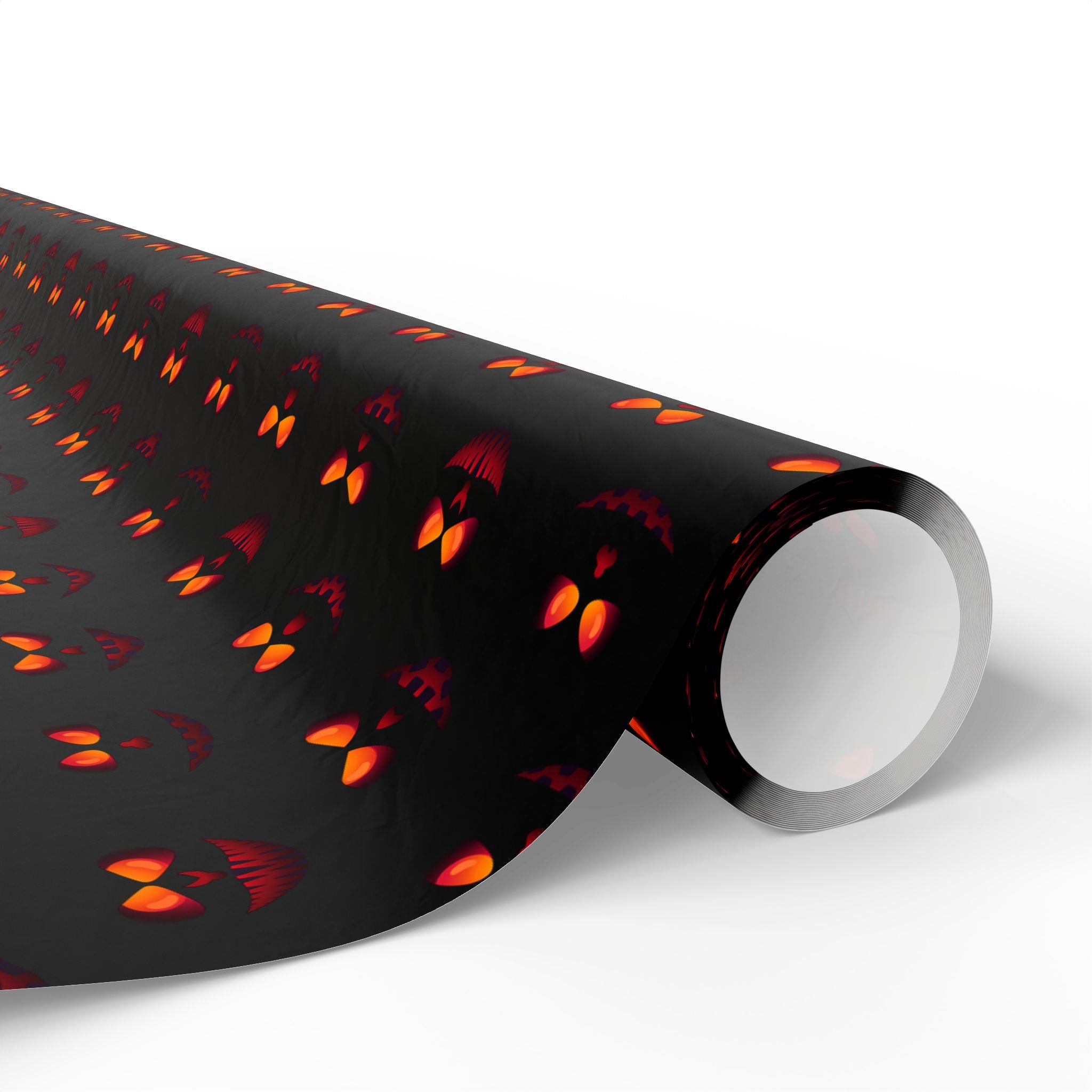 Halloween Evil Jack Wrapping Paper | Holiday Gift Wrapping Paper Roll