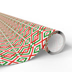 Geometric Design 001 Wrapping Paper - Holiday Gift Wrapping Paper Roll