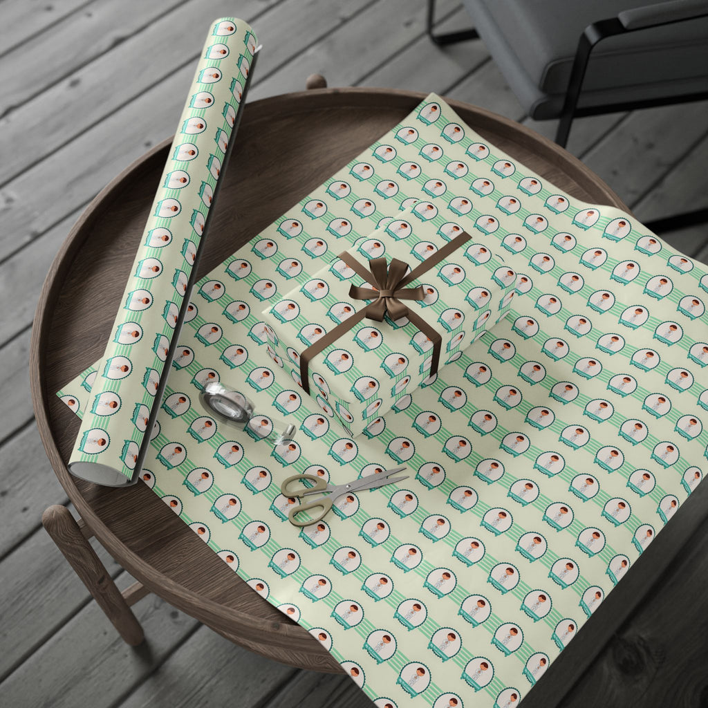 Religious Icons Wrapping Paper Design 004 - Holiday Gift Wrapping Paper Roll