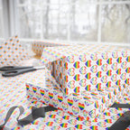 Pride Love Hearts Wrapping Paper Design | Holiday Gift Wrapping Paper Roll