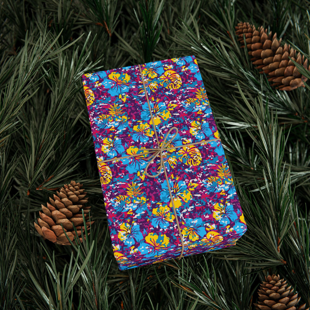 Floral Design 004 Wrapping Paper - Holiday Gift Wrapping Paper Roll
