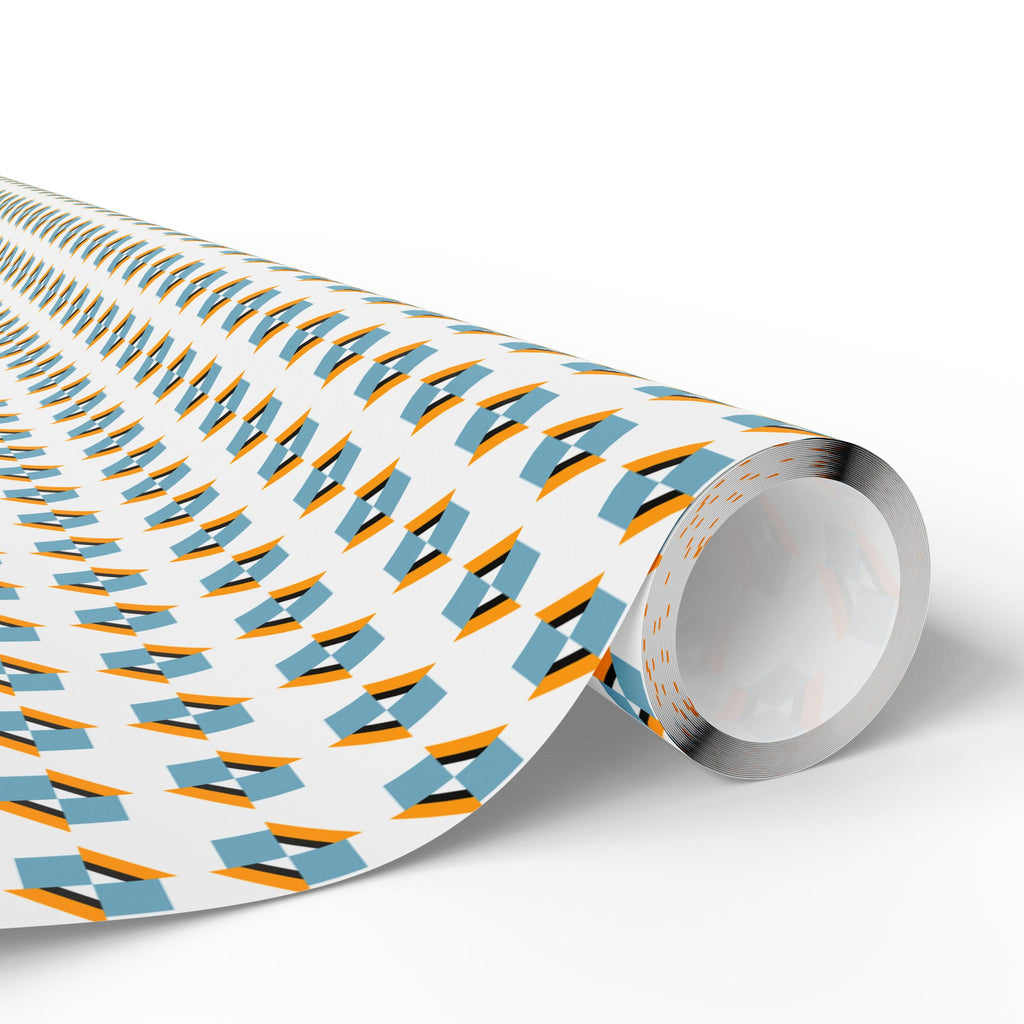 Geometric Design 014 Wrapping Paper - Holiday Gift Wrapping Paper Roll