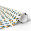 Geometric Design 014 Wrapping Paper - Holiday Gift Wrapping Paper Roll