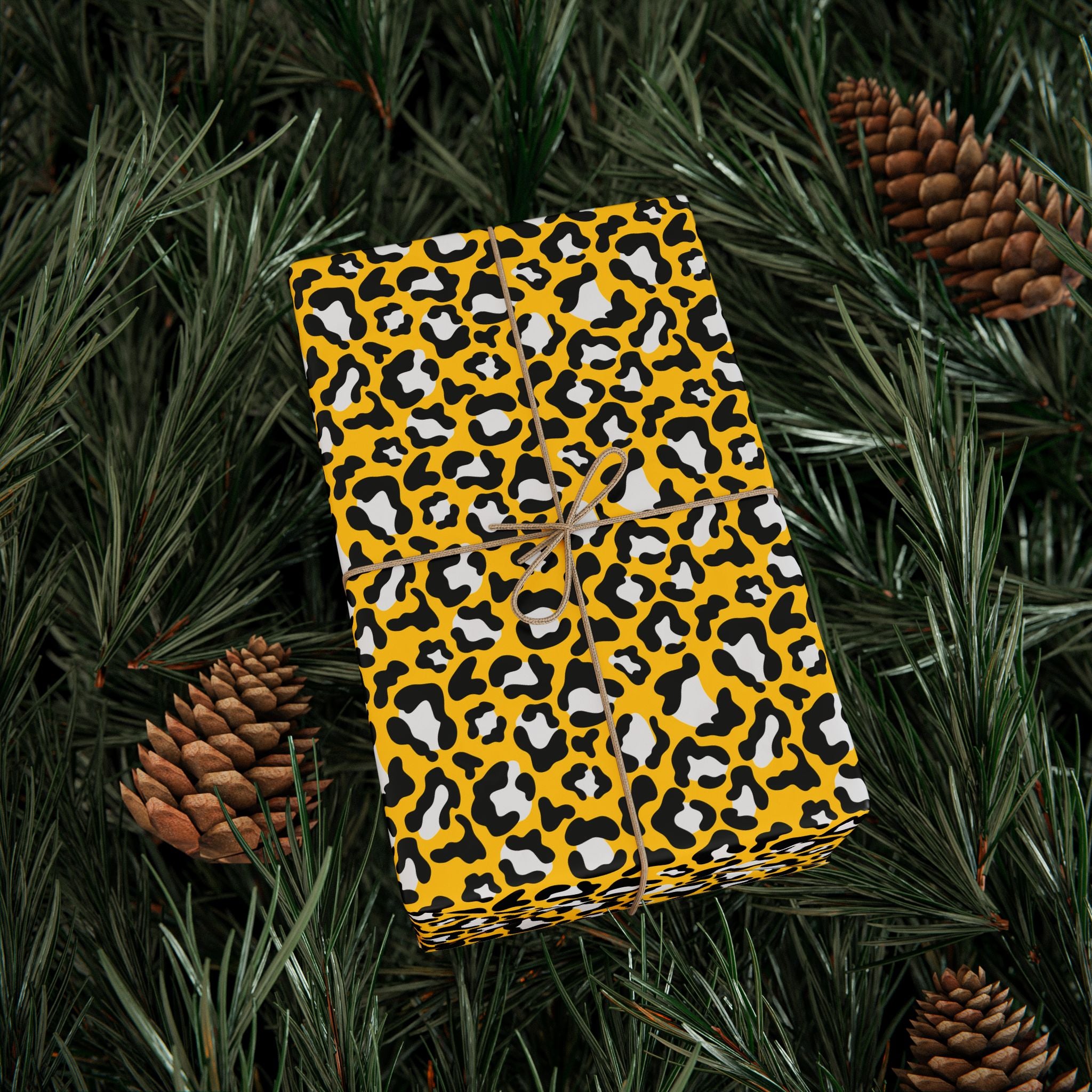 Animal Print Design 021 Leopard Skin Wrapping Paper - Holiday Gift Wrapping Paper Roll