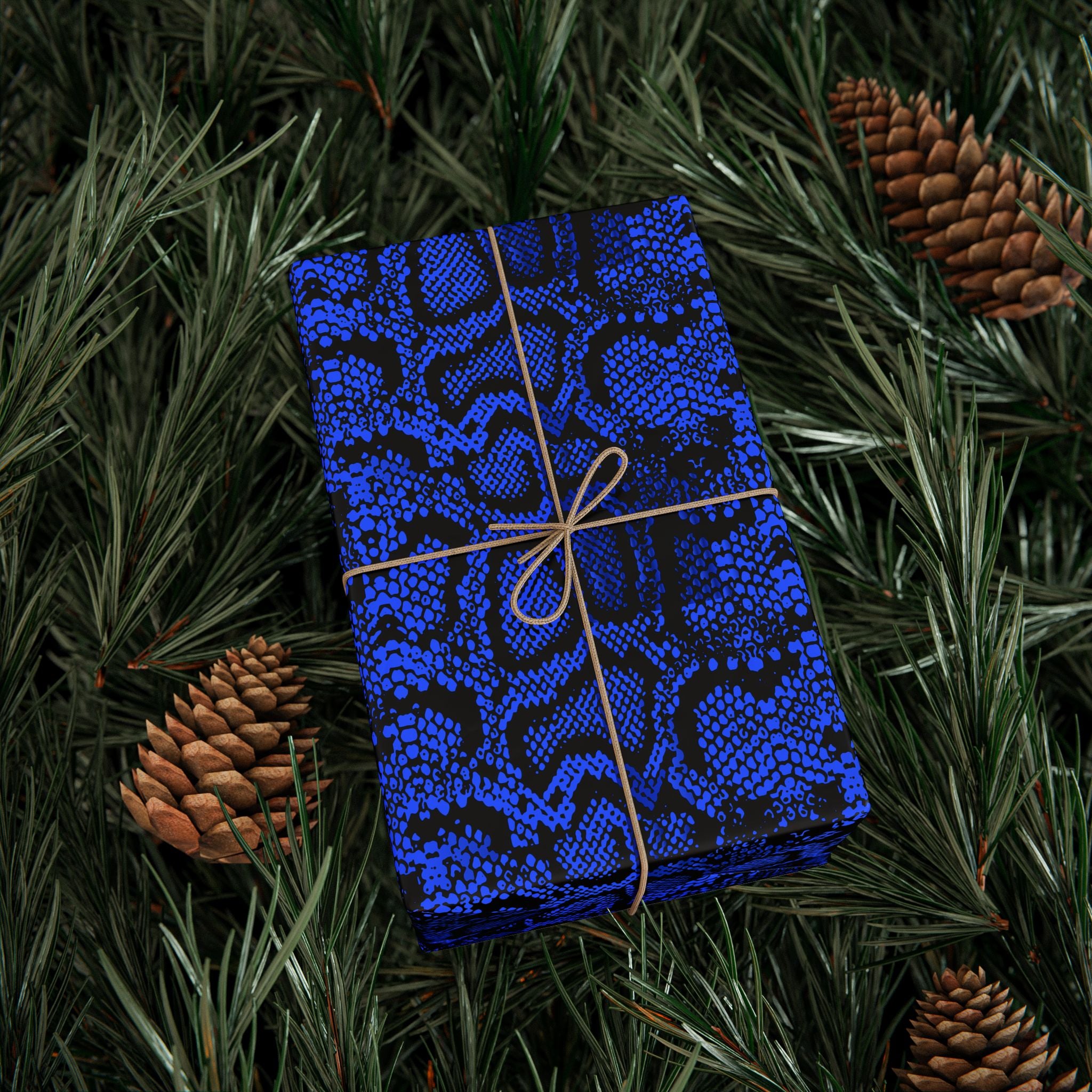 Animal Print Design 017 Snake Skin Wrapping Paper - Holiday Gift Wrapping Paper Roll