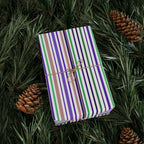 Stripe Design 010 Wrapping Paper - Holiday Gift Wrapping Paper Roll