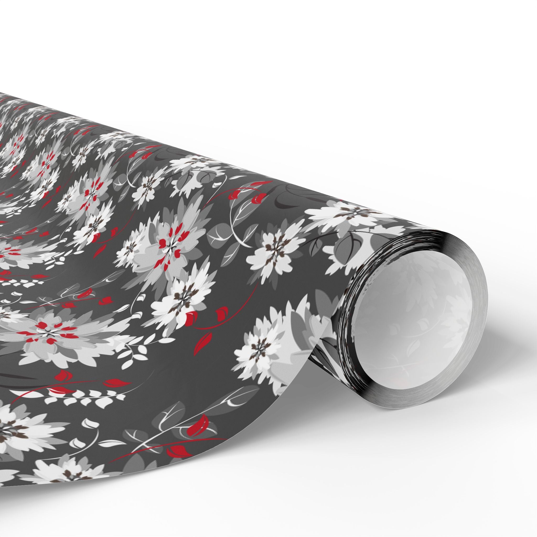 Floral Design 006 Wrapping Paper - Holiday Gift Wrapping Paper Roll