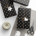 Christmas Jumping Reindeer Wrapping Paper | Holiday Gift Wrapping Paper Roll