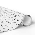 NSFW Late Night Swimmers on White Wrapping Paper - Holiday Gift Wrapping Paper Roll
