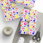 Easter Flowering Bunnies Wrapping Paper | Holiday Gift Wrapping Paper Roll