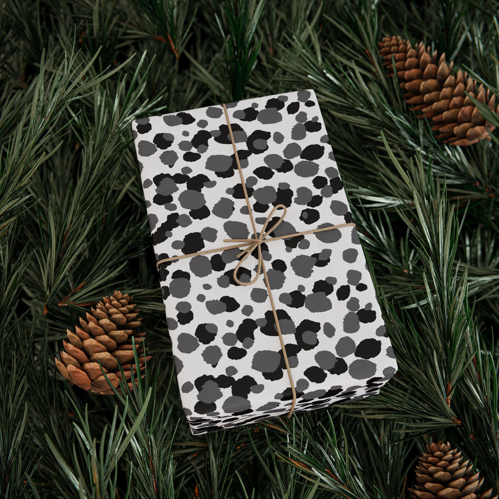 Animal Print Design 035 Dalmation Skin Wrapping Paper - Holiday Gift Wrapping Paper Roll