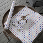 4th of July Love Fireworks Wrapping Paper | Holiday Gift Wrapping Paper Roll