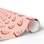 Mother's Day Hearts Wrapping Paper - Holiday Gift Wrapping Paper Roll