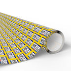NSFW The Bride's PSYWGN License Plate Wrapping Paper - Holiday Gift Wrapping Paper Roll