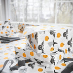 Halloween Witchy Ghosts Wrapping Paper | Holiday Gift Wrapping Paper Roll