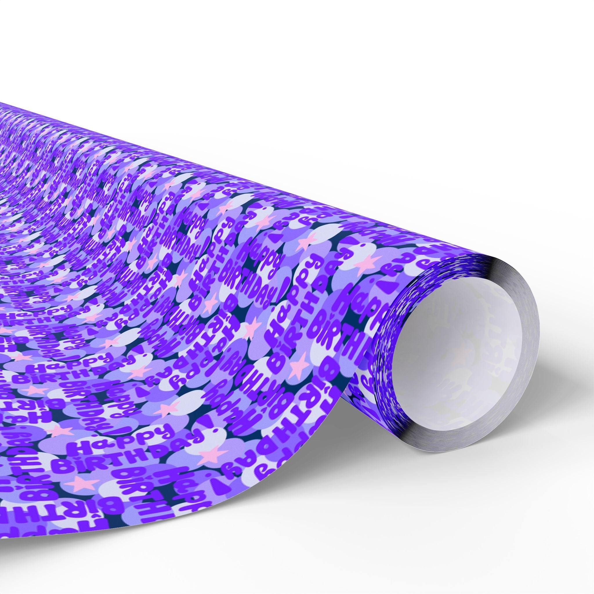 Birthday Wrapping Paper Design 001 - Holiday Gift Wrapping Paper Roll