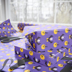 Halloween Vampire Wings Wrapping Paper | Holiday Gift Wrapping Paper Roll