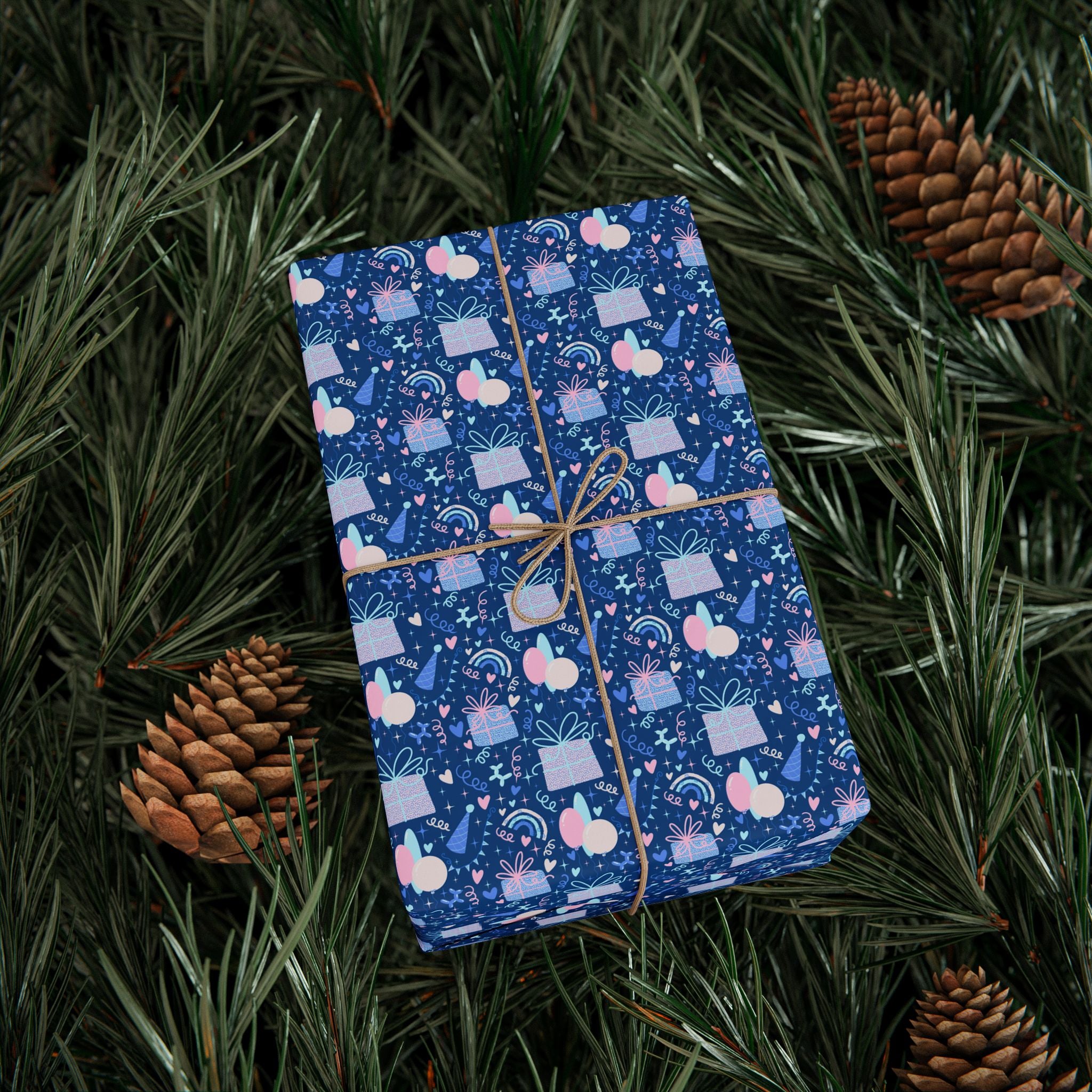 Birthday Wrapping Paper Design 030 - Holiday Gift Wrapping Paper Roll