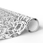 Birthday Wrapping Paper Design 003 - Holiday Gift Wrapping Paper Roll
