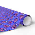 Day of the Dead Vibrant Sugar Skulls sWrapping Paper | Holiday Gift Wrapping Paper Roll